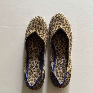 Rothy’s flats. Cheetah print 10.5